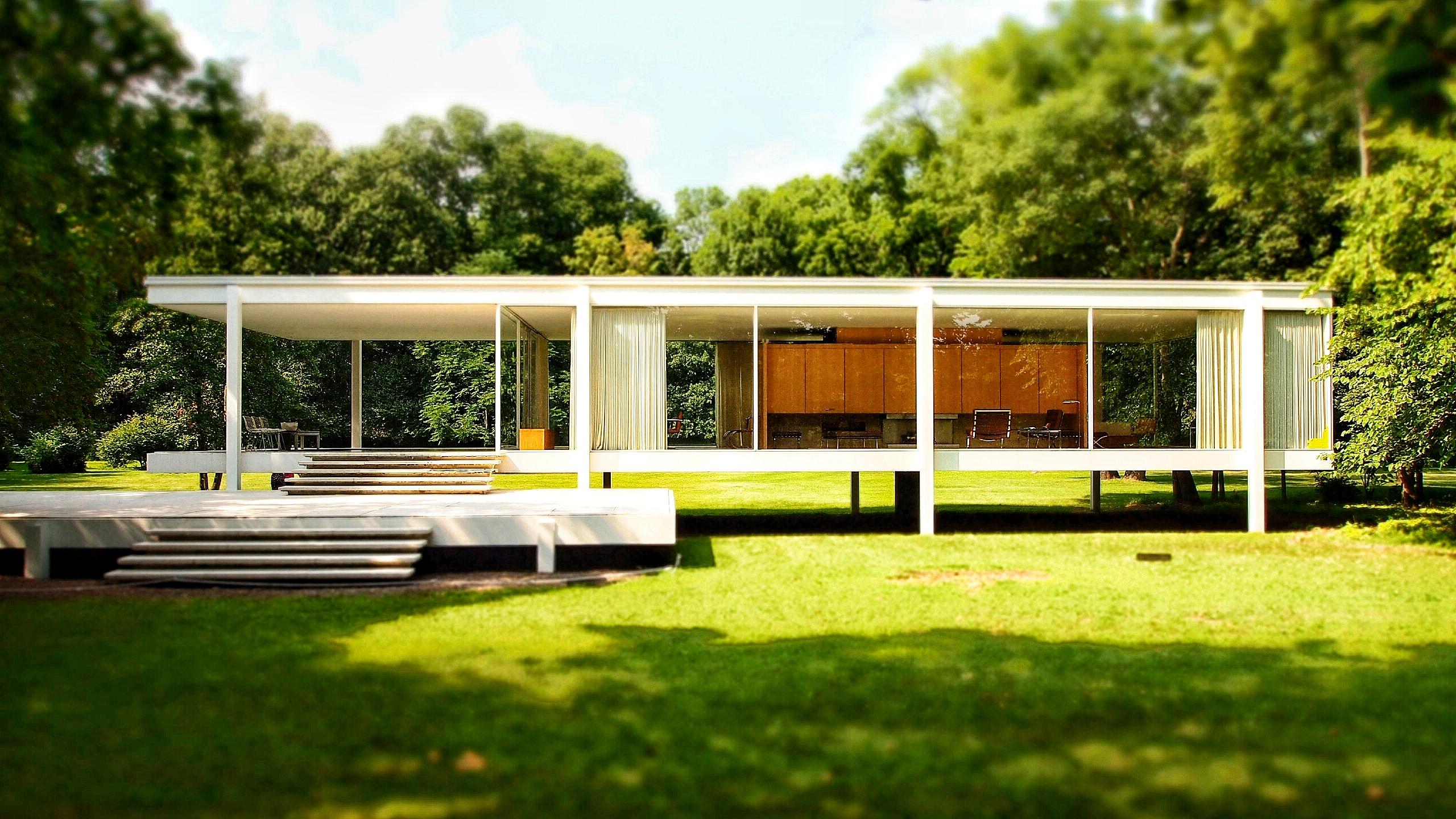 Farnsworth House in Plano, Illinois